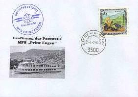 Erffnung der Postservicestelle  MFS Prinz Eugen