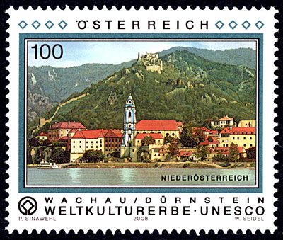 Sondermarke Drnstein - Wachau / Weltkulturerbe-UNESCO